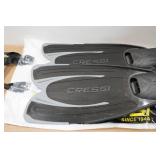 Cressi Agua Adult Fins - Size 8.5/9.5, 43/44