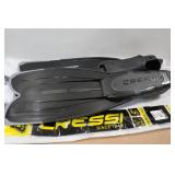 Cressi Agua Adult Fins - Size 8.5/9.5, 43/44