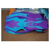 Cressi Kids Snorkel Set - Fin Size L/XL