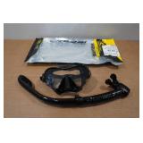 Cressi F1 Frameless Snorkel Set
