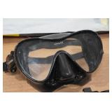Cressi F1 Frameless Snorkel Set
