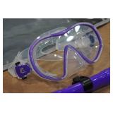 Cressi F-Dual & Tao Dry Mask Snorkel Set