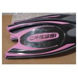 Cressi Frog Plus Adult Open Heel Scuba Diving Fins -S/M