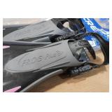Cressi Frog Plus Adult Open Heel Scuba Diving Fins -S/M