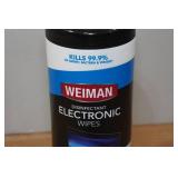 Weiman Disinfectant Electronic Wipes - 30 Wipes