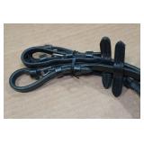 Horze Slender Intertwined Reins - Horse