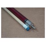 Players Classic Birds-Eye Maple with Triple Silver Rings Pool Cue - 19oz