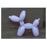 *2* Balloon Dog Mini Art Aminal Statue - Pink