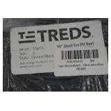 Treds 15" Steel Toe Boots - Size 3