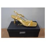 Isnom Strappy Heels - Size 10