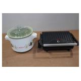 Sunbeam Dip Crockpot and Panini Press