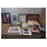 Assorted Picture Frames and Albums