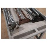 *12* Metal Adjustable Height Table Legs