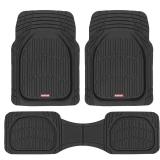 MotorTrend 3-Piece Universal Flextough Floor Mats