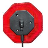 Flashing LED Stop Sign for Garage, Parking, Assistant, Lot of 2 / NEEDS NEW BATTERIES