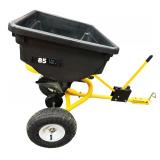 Yardworks 125lbs Tow Behind Broadcast Spreader