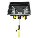 Yardworks 125lbs Tow Behind Broadcast Spreader