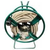 Garden Hose Reel Cart with Rope