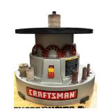 Craftsman Benchtop Spindle Sander with Black and Decker Workmate Table