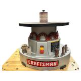 Craftsman Benchtop Spindle Sander with Black and Decker Workmate Table