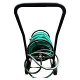 Four Wheel Hose Cart with Water Hose