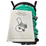 Four Wheel Hose Cart with Water Hose