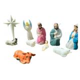 LAWN SIZED Nativity Set, Vintage