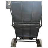 Folding Wagon with Brakes, LIKE NEW, NO RIPS OR TEARS