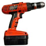 Black and Decker 18V Cordless Tools Bundle, Drill, Driver and Flashlight, Batteries and Chargers
