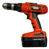 Black and Decker 18V Cordless Tools Bundle, Drill, Driver and Flashlight, Batteries and Chargers
