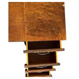 Antique ELNA CARINA Sewing Machine with Sewing Machine Accessories