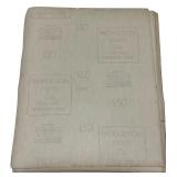 Large Sheet Sand Paper Bundle of 4 pack and some loose pieces