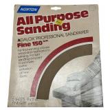 Large Sheet Sand Paper Bundle of 4 pack and some loose pieces