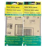 Small, Square/Rectangle Sand Paper Bundle of 10 packs