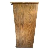 Antique Bassett Furniture Sabinas Oak Collection, 4 Chest of Drawers, Tuscan Neoclassical Mediterranean 32" Chest of Drawers