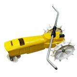 Vintage Nelson Rain Tractor Traveling Lawn Sprinkler Cast Iron