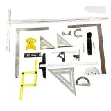 Measuring Tools Carpentry, Drafting, Angles Bundle