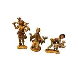 Wood Carved Nativity Set