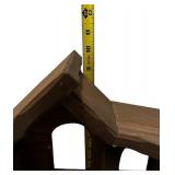 Wood Carved Nativity Set