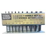Tool Shop 10 piece T-Handle Hex Key Set