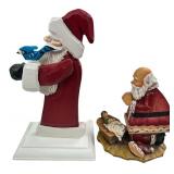 Old World Santa Collection //  Kneeling Santa by Woodworks