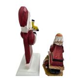 Old World Santa Collection //  Kneeling Santa by Woodworks