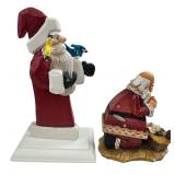 Old World Santa Collection //  Kneeling Santa by Woodworks