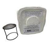 Holiday Christmas Santa Claus in the Chimney Tealight Candle Holder