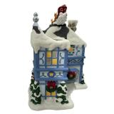 "The Night Before Christmas" Musical Tealight House by PartyLite