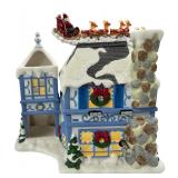 "The Night Before Christmas" Musical Tealight House by PartyLite