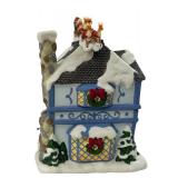 "The Night Before Christmas" Musical Tealight House by PartyLite