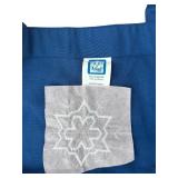 Vintage Handmade Embroidered Kitchen Sets // Placemats: 3 sets and matching table runner, 4 Pot Holders, 2 Christmas Aprons and 1 Hand Towel