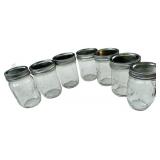 Medium Mason/Kerr/Ball Canning Jar, Bundle of 7