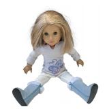 American Girl Doll with Extra Clothes and Accessories